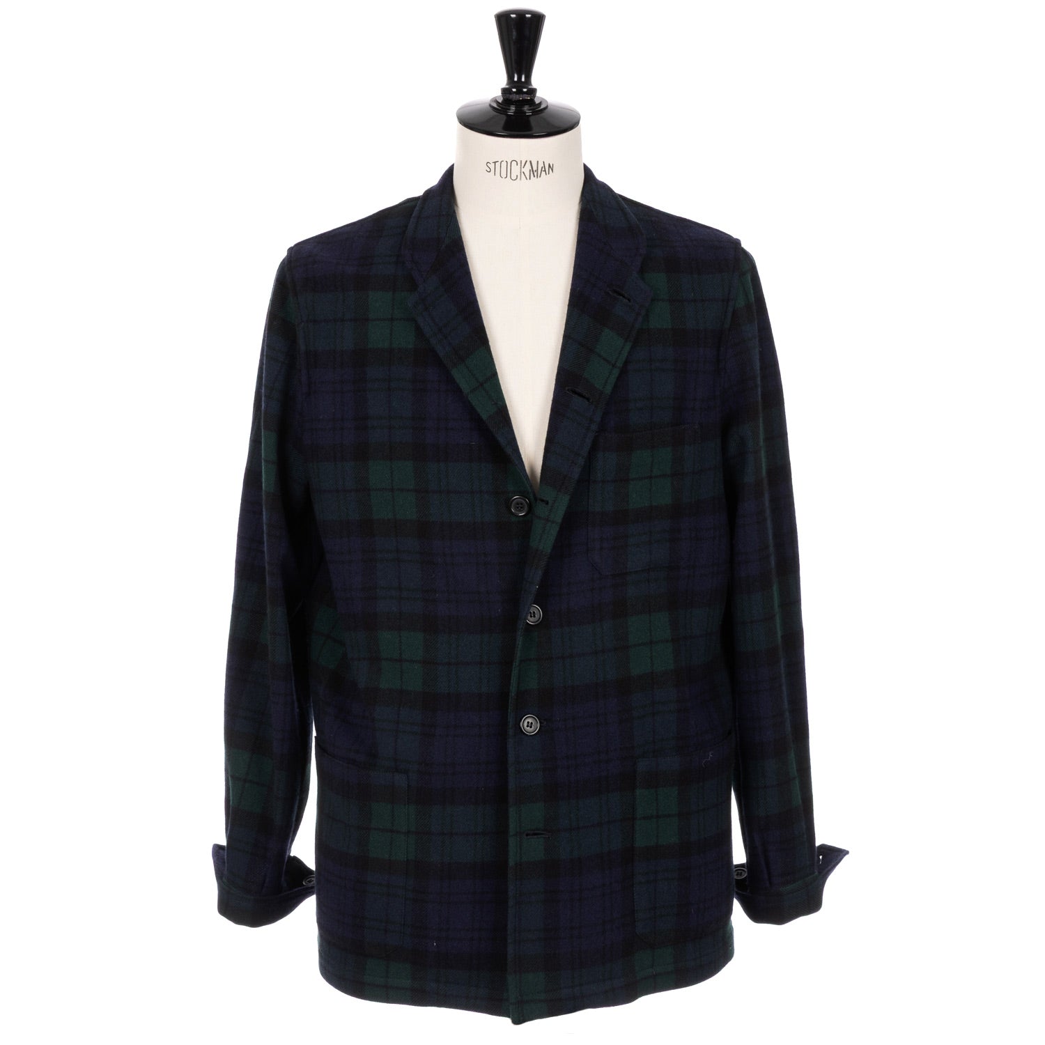 Special Edition x MJ: Hemd-Jacke "Teba De Noche" aus Wolle und Kaschmir